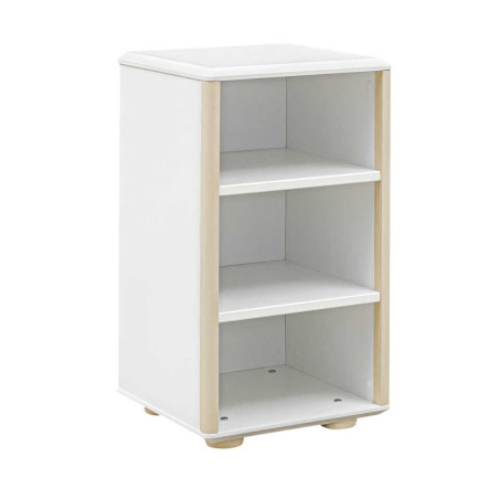 Funflex Children's White Low Narrow Bookcase – Inmondo