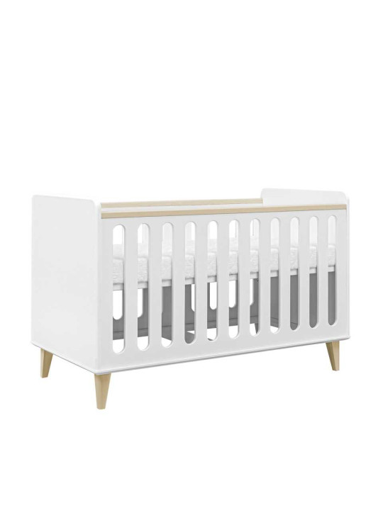 Loopi white 120×60 cm infant cot – Inmondo