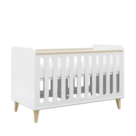 Loopi white 120×60 cm infant cot – Inmondo
