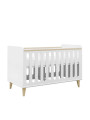 Loopi white 120×60 cm infant cot – Inmondo
