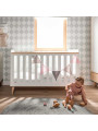 Culla per neonati 60x120 bianca Loopi – Inmondo