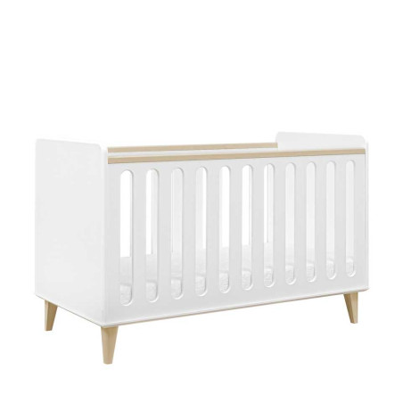 Loopi white 70x140 cm infant cot – Inmondo
