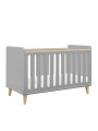 Loopi grey 70x140 cm infant cot – Inmondo
