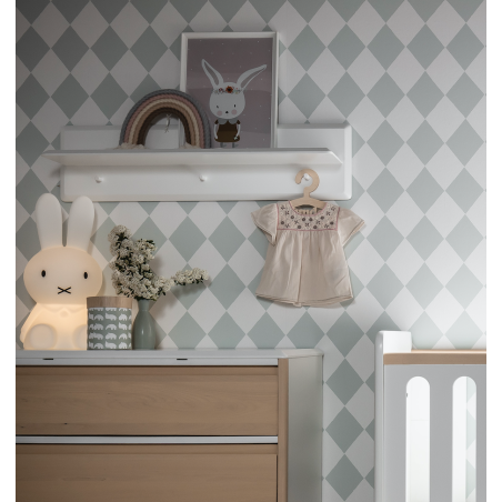 Loopi children's shelf with coat hangers – Inmondo
