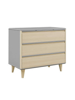 Loopi children's grey chest of drawers – Inmondo