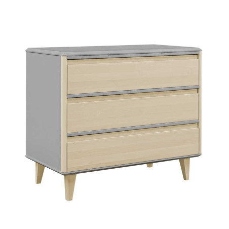 Loopi children's grey chest of drawers – Inmondo