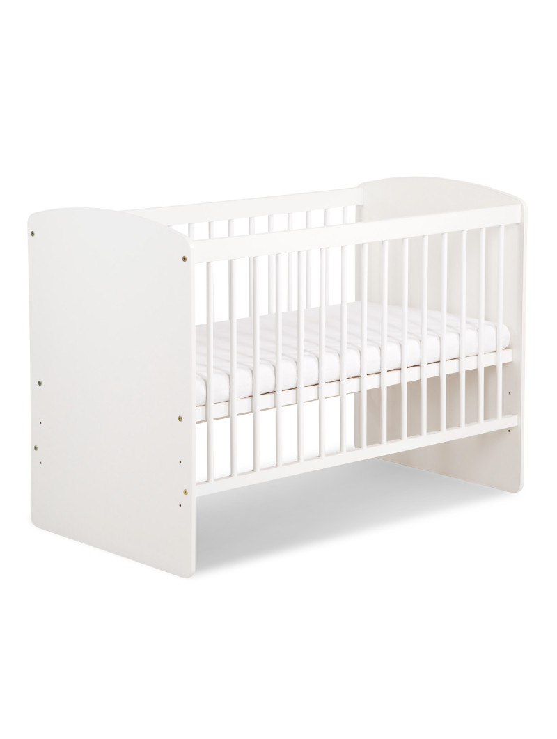 Cot Bed 60x120 Karolina II white - Little Sky