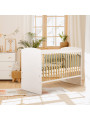 Culla / Lettino 60x120 Karolina II bianca/naturale - Little Sky