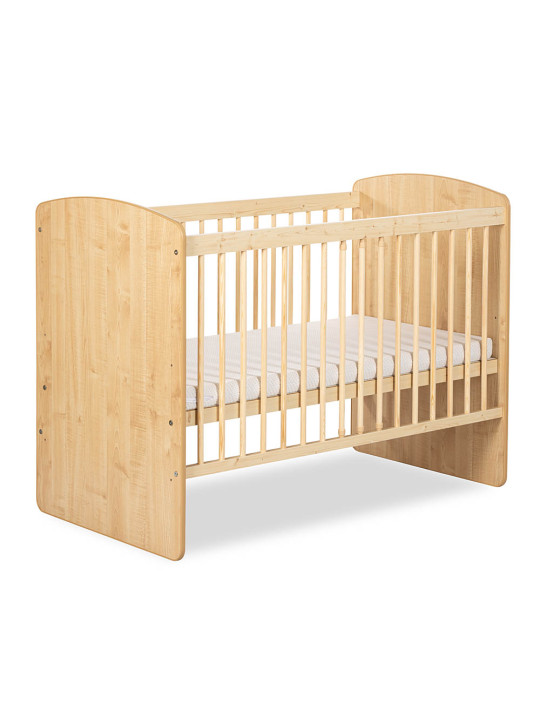 Cot Bed 60x120 Karolina II natural pine wood - Little Sky