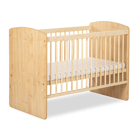 Cot Bed 60x120 Karolina II natural pine wood - Little Sky