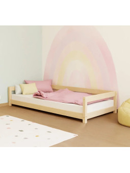 Lettino montessoriano in legno per bambini Lucky - Benlemi