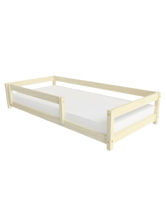 Children's bed Lucky with front barrier - Benlemi