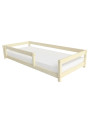 Children's bed Lucky with front barrier - Benlemi