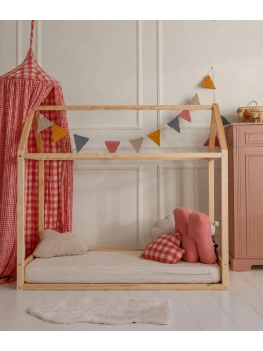 Lettino a capanna montessoriano Wood Nest - BellAmy