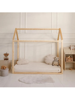 Lettino a capanna montessoriano Wood Nest - BellAmy