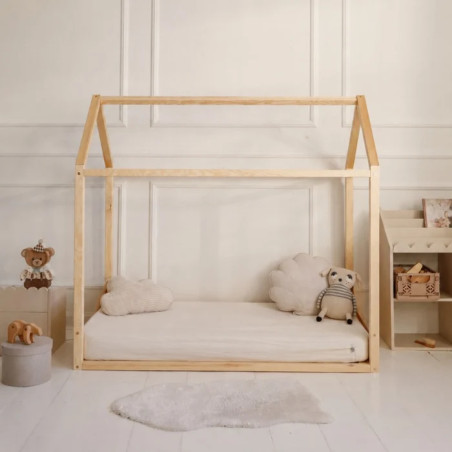Lettino a capanna montessoriano Wood Nest - BellAmy