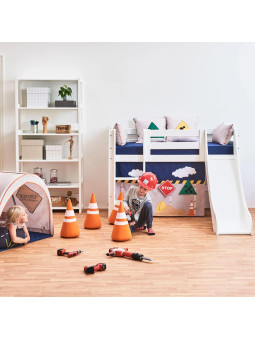 Letto per Bambini con Scivolo Eco Luxury - Hoppekids