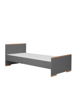 Letto singolo 200×90 grigio...