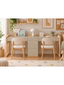 Stolly Double Kids' Desk with Drawers & Pencil Holder - Benlemi