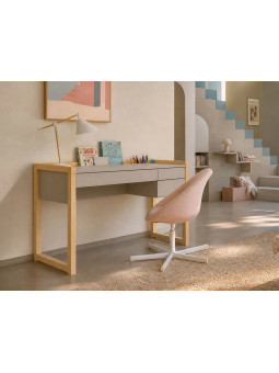 Stolly Kids' Writing Desk with 3 Drawers and Pencil Holder - Benlemi