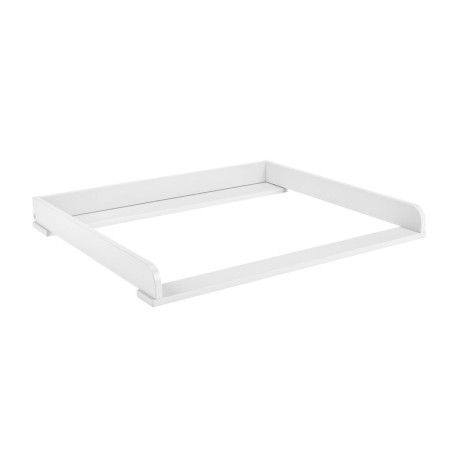 Fasciatoio aggiuntivo per la Cameretta dei Bambini in MDF bianco o grigio - Collezione Snap