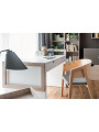 Desk 120 for Children and Teenagers in natural and white wood Stige collection by VOX