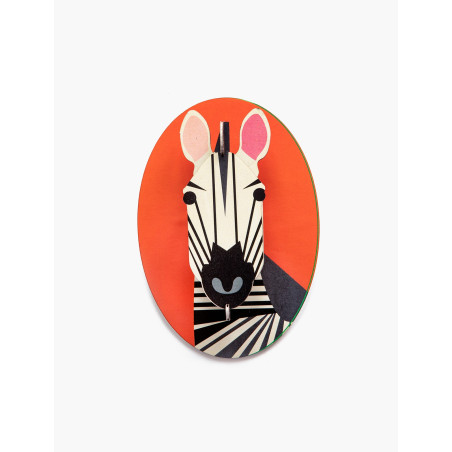 Decorazione da Parete in Cartoncino - Zebra