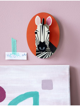 Decorazione da Parete in Cartoncino - Zebra