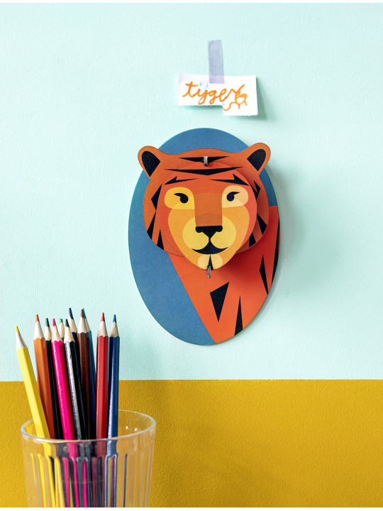 Cardboard Wall Decoration - Tiger