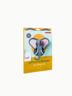 Cardboard Wall 3D Puzzle Decoration - Elephant