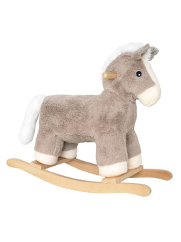 Plush Rocker Horse -...