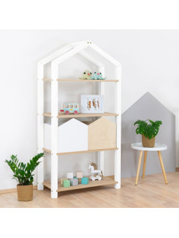 Wooden House Shelf Tally...