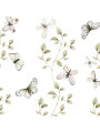 Wallpaper for Children's Bedroom Butterflies Having Fun by Dekornik