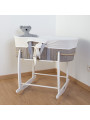 Cesta Portabebè foderata con materasso - Childhome