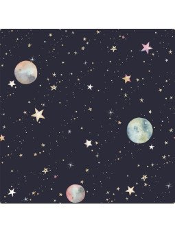 Wallpaper for Children's Bedroom Galaxy by Dekornik