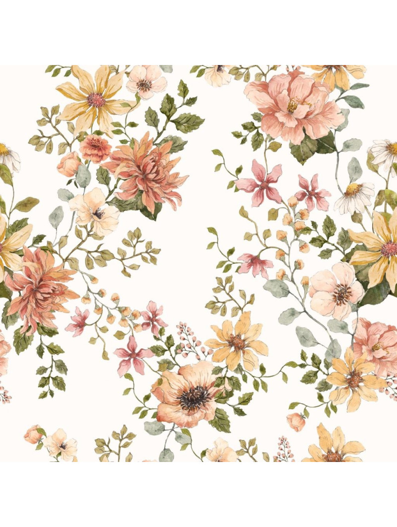 Wallpaper for Children's Bedroom English Garden by Dekornik