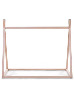 Struttura letto lettino montessoriano per bambini 3+ in legno massello di faggio by Childhome - Dimensioni materasso 90x200 cm