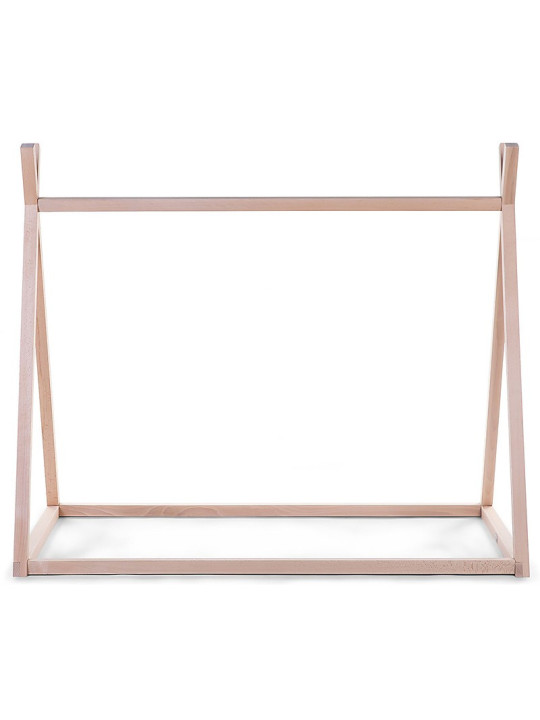 Struttura letto lettino montessoriano per bambini 3+ in legno massello di faggio by Childhome - Dimensioni materasso 90x200 cm