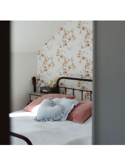 Wallpaper for Children's Bedroom Floral Vintage by Dekornik