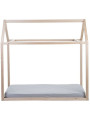 Montessori house bed frame for children 3+ in solid beech wood by Childhome - Mattress size 90x200 cm