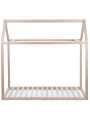 Montessori house bed frame for children 3+ in solid beech wood by Childhome - Mattress size 90x200 cm