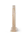 Montessori house wardrobe for children in solid natural beech wood with 3 shelves - by Childhome