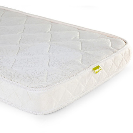 Mattress for Cots and Cribs in Polyether 90x200 - breathable and hypoallergenic - Basic model by Childhome