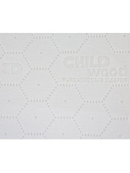 Mattress for Cots and Cribs in Polyether 140x70 - breathable and hypoallergenic - Basic model by Childhome