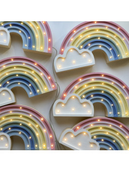 Lampada in legno Arcobaleno...