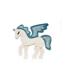 Lampada in legno Pegasus