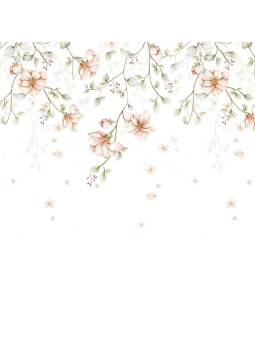Carta da Parati Tappezzeria per Cameretta dei Bambini Paradise Garden Pastel by Dekornik