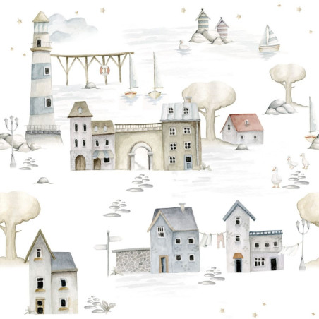 Wallpaper for Children's Bedroom Porticello by Dekornik