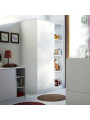 Children's wardrobe 1 door in white wood Maxim collection by VOX