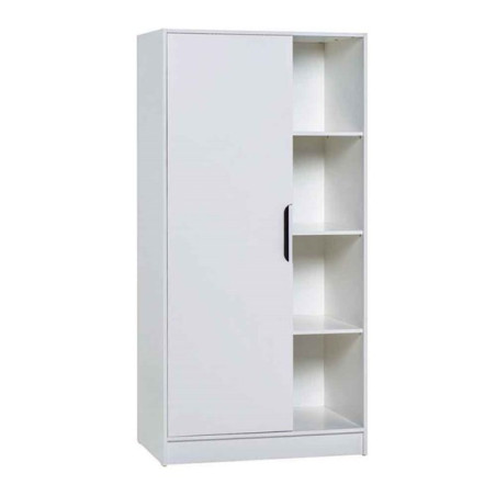 Children's wardrobe 1 door in white wood Maxim collection by VOX